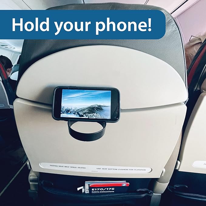 Airplane Drink or Phone Holder Travel Accessory